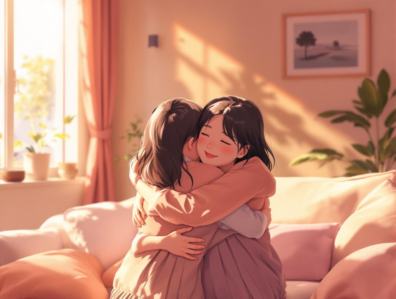 苦瓜短剧《姐妹花》亲情伦理短剧 苦瓜短剧 - 姐妹花 - 亲情伦理动漫短剧封面